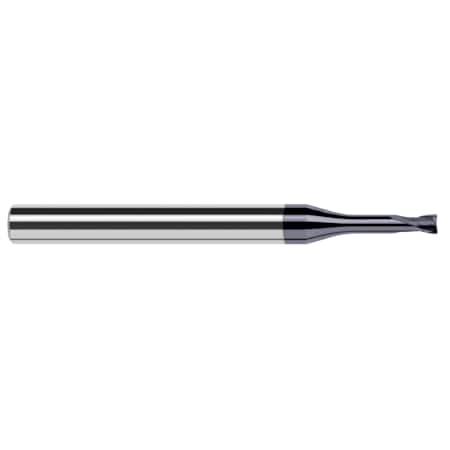 End Mill For Hardened Steels - Corner Radius, 0.1562 (5/32), Neck Dia.: 0.1520